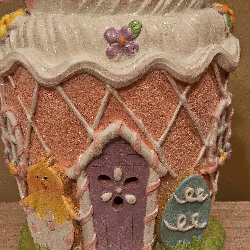 Easter LED Light-up Cupcake House